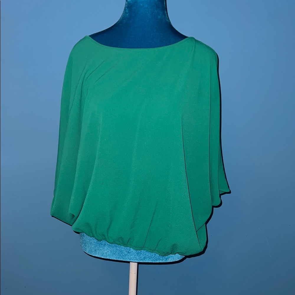 Iz Byer Teal Top